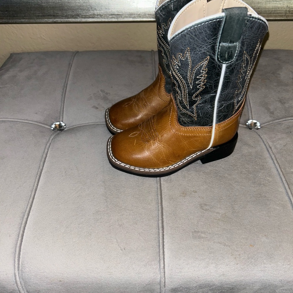 Children's Cowboy Boots - Brown